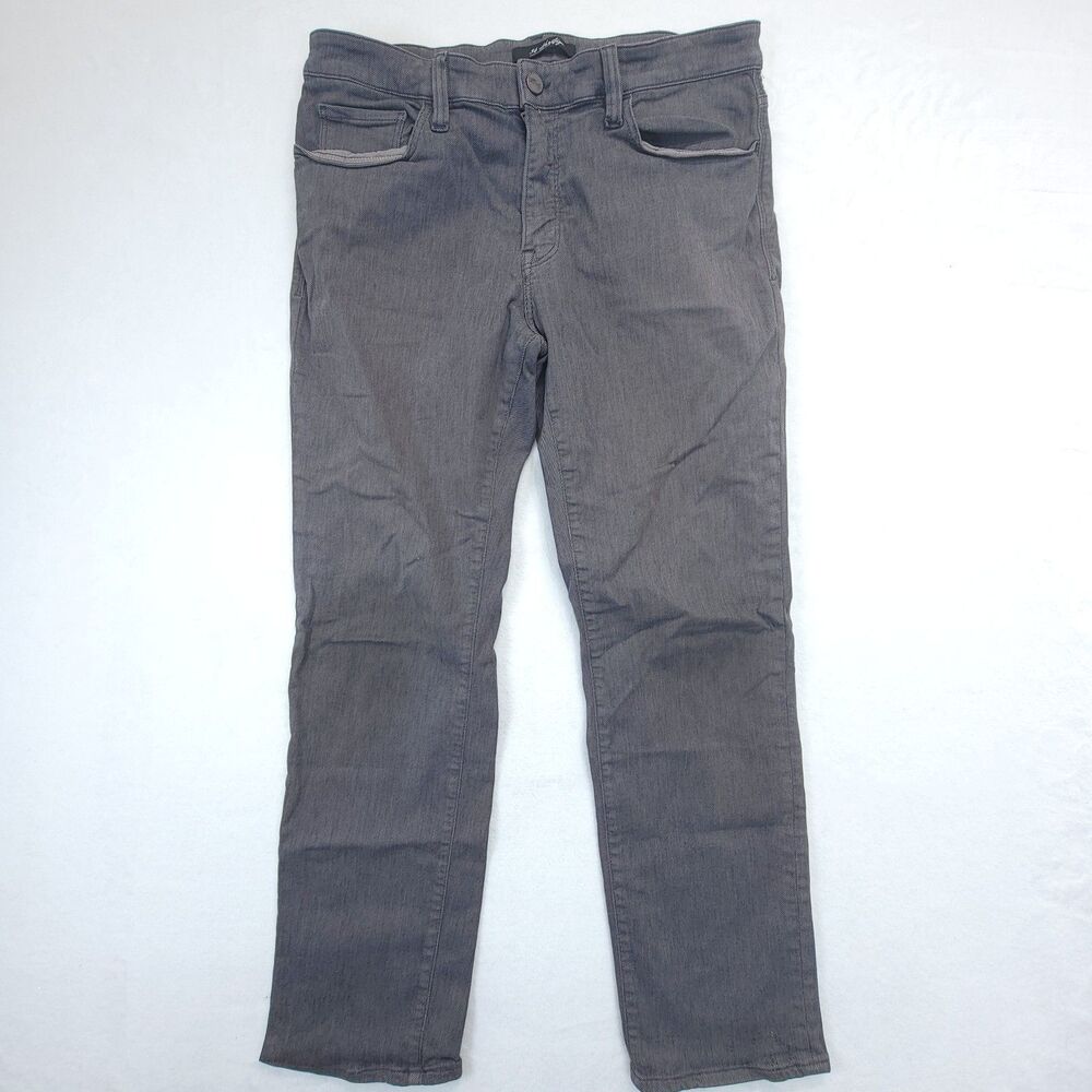 34 Heritage Charisma Jeans Mens 36x32 Comfort-Rise Classic Fit Gray